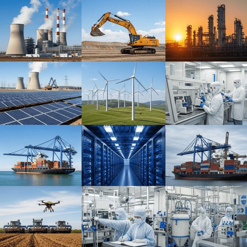 Diverse Industrial Sectors
